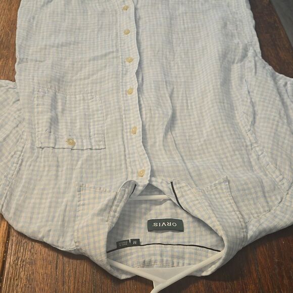 Mens orvis button down shirt size medium - Picture 5 of 7